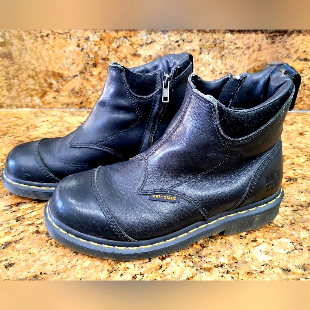 Dr Martens zipper boots